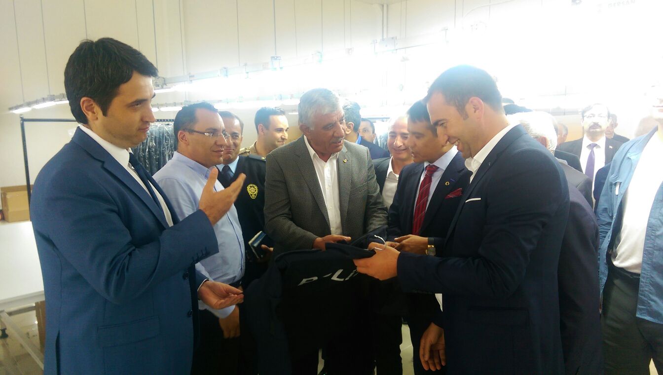 kahta osb de karahan tekstil in acilisi yapildi